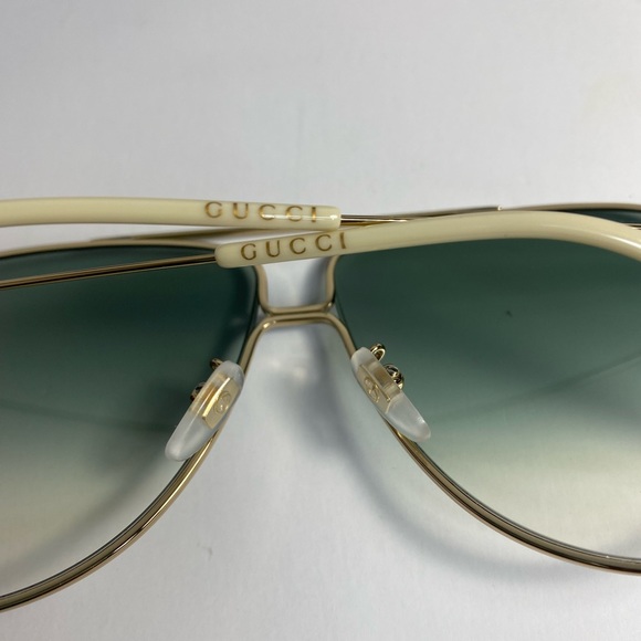 GUCCI Green Aviator Men's Sunglasses
GG0440S 004 61 - Picture 6 of 16